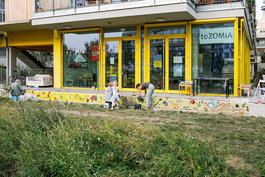 Gleis 21 toZOMIA Mosaik Raum für Kunst urbane Ökologien Sonnwendviertel