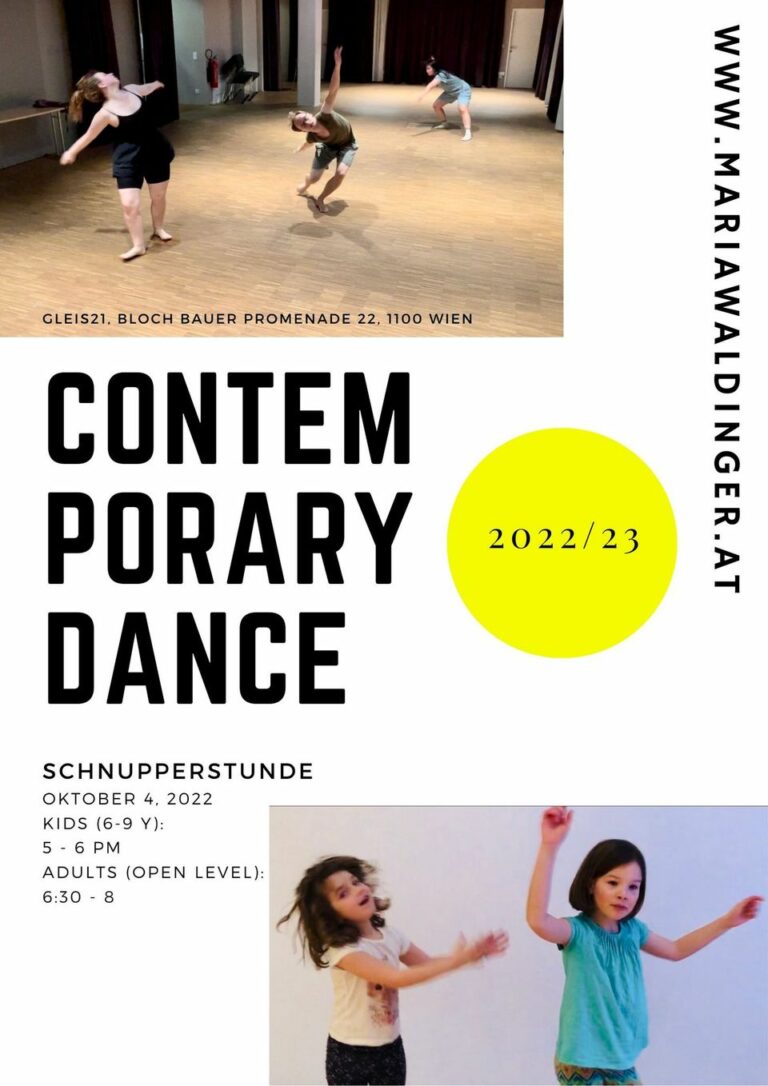 Contemporary Dance – Schnupperstunde